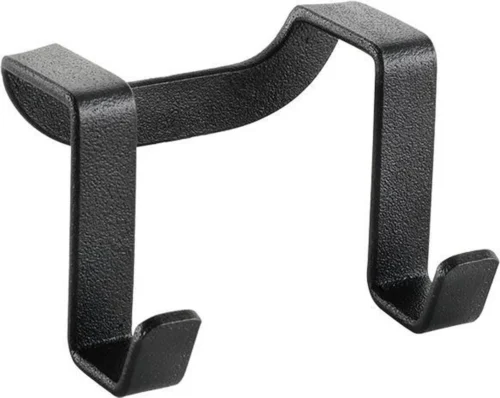 Tomado Metaltex - Dubbele Haak Galileo - Mat Zwart - 6x4cm