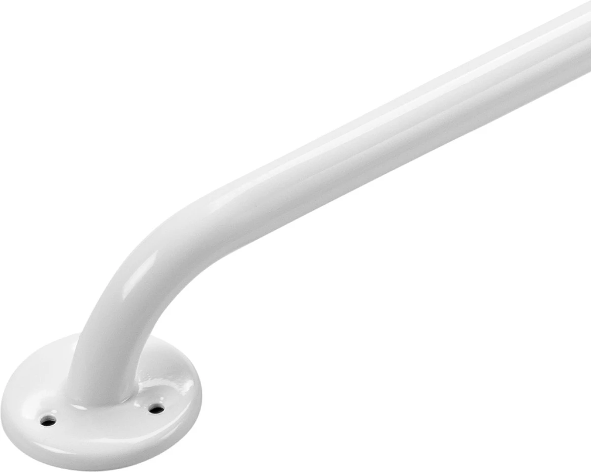 Wandbeugel Wit Metaal 80 Cm. Handgreep / Wandgreep Voor Badkamer / Douche / Toilet. Toiletbeugel / Badgreep / Douchegreep 2 Wandbeugel Wit Metaal 80 Cm. Handgreep / Wandgreep Voor Badkamer / Douche / Toilet. Toiletbeugel / Badgreep / Douchegreep - Afbeelding 2