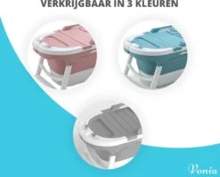 Vonia Opvouwbaar Bad - Zitbad - Bath Bucket - 140 Cm Lang - Inklapbaar Bad - Incl. Badkussen - Roze -Badkamer Kast Winkel 1200x965 5