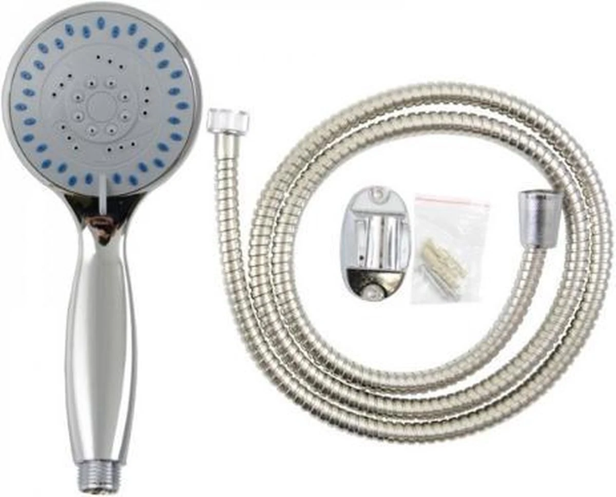 Doucheslang 150 Cm - Met Douchekop - Universeel 1 Doucheslang 150 Cm - Met Douchekop - Universeel