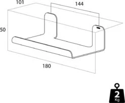 Tiger Colar - Planchet 18 Cm - Zwart 15 Tiger Colar - Planchet 18 Cm - Zwart -Badkamer Kast Winkel 1200x984