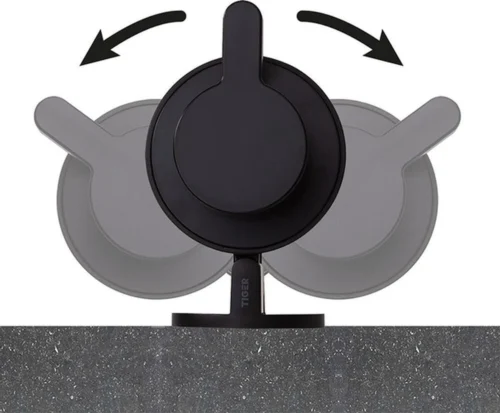 Tiger Tune - Zeepdispenser - Zwart Metaal Geborsteld / Zwart 27 Tiger Tune - Zeepdispenser - Zwart Metaal Geborsteld / Zwart -Badkamer Kast Winkel 1200x992