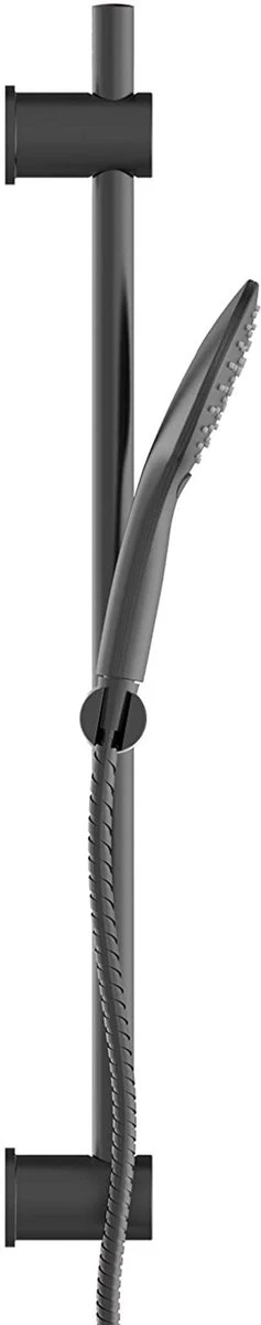 SCHÜTTE Raven Doucheset Met Handdouche - 70 Cm Glijstang - 3 Standen - Zwart Mat 5 SCHÜTTE Raven Doucheset Met Handdouche - 70 Cm Glijstang - 3 Standen - Zwart Mat - Afbeelding 5