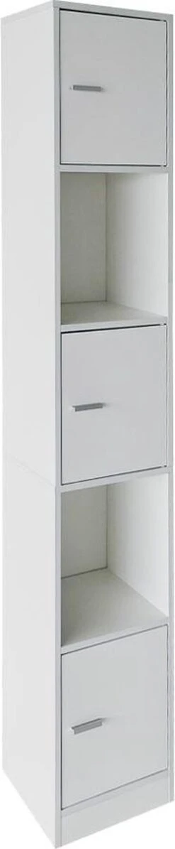 Kolomkast Badkamer - Opbergkast Badkamer Slaapkamer Of Hal - 180 Cm Hoog -Badkamer Kast Winkel 248x1200 1