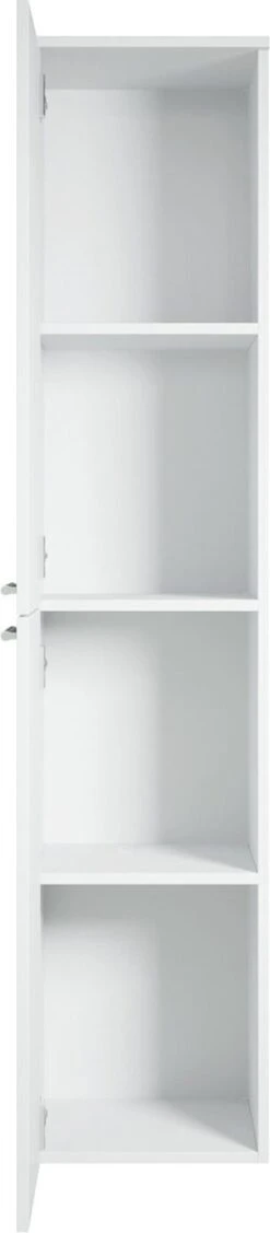 Badplaats Badkamerkast Venus 35 Cm X 35 Cm X 160 Cm - Wit - Hangende Kolomkast Met Twee Deuren -Badkamer Kast Winkel 263x1200 1