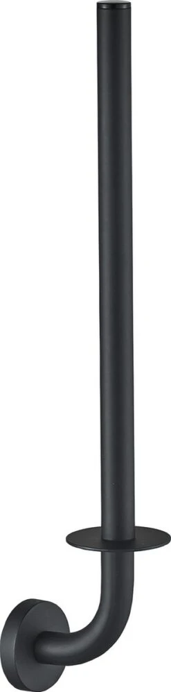 SODEAL Luxe Reserverolhouder Zwart - Reserverolhouder Hangend - Toiletrolhouder Zwart - Wc Rolhouder Zwart