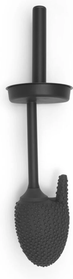 Brabantia MindSet WC Borstel Siliconen Met Houder - Mineral Infinite Grey -Badkamer Kast Winkel 314x1200