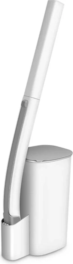 SuperClean Vrijstaande Wc Borstel - Inclusief 8 Pads -Badkamer Kast Winkel 334x1200