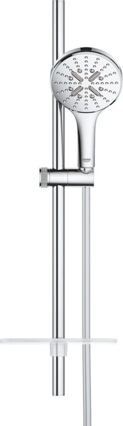 GROHE Rainshower SmartActive 130 Glijstangset - 60 Cm - Met Zeepschaal - Chroom - 26575000 -Badkamer Kast Winkel 349x1200 3