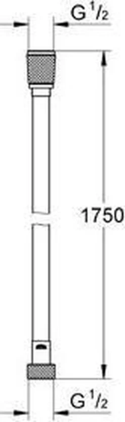 GROHE VitalioFlex Silver TwistStop Doucheslang - 175 Cm - Chroom 9 GROHE VitalioFlex Silver TwistStop Doucheslang - 175 Cm - Chroom -Badkamer Kast Winkel 356x1200 2