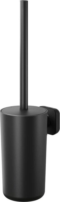 Tiger Carv - Toiletborstel Met Houder - Zwart