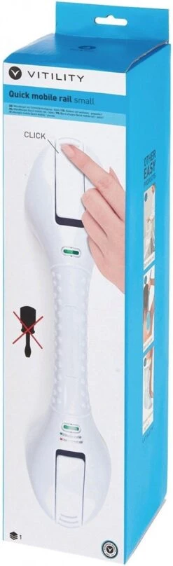 VITILITY Quick Mobile Rail - Wandbeugel Met Zuignappen - Zonder Boren - 40 Cm - Wit - Veiligheidsgreep 22 VITILITY Quick Mobile Rail - Wandbeugel Met Zuignappen - Zonder Boren - 40 Cm - Wit - Veiligheidsgreep -Badkamer Kast Winkel 367x1200 3