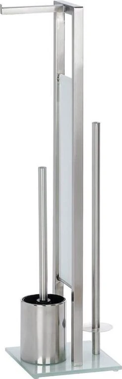 WENKO Toiletbutler Rivalta RVS Mat - Toiletborstel Met Houder, Toiletrolhouder En Reserverolhouder 17 WENKO Toiletbutler Rivalta RVS Mat - Toiletborstel Met Houder, Toiletrolhouder En Reserverolhouder -Badkamer Kast Winkel 389x1200