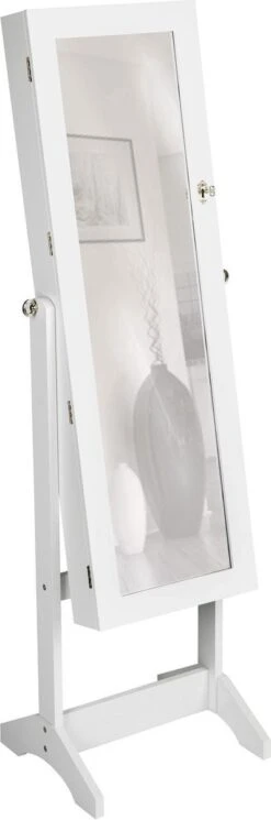 Tectake - Vitrinekast - Wit - MDF