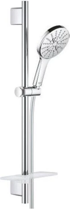 GROHE Rainshower SmartActive 130 Glijstangset - 60 Cm - Met Zeepschaal - Chroom - 26575000 -Badkamer Kast Winkel 403x1200 4