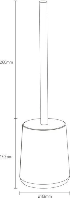 Sealskin Earth - Toiletborstel Met Houder Vrijstaand - Eiken 15 Sealskin Earth - Toiletborstel Met Houder Vrijstaand - Eiken -Badkamer Kast Winkel 428x1200 2