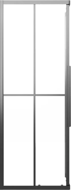 Furniture Limited - Douchecabine 70x70x180 Cm Mat ESG Zwart 11 Furniture Limited - Douchecabine 70x70x180 Cm Mat ESG Zwart -Badkamer Kast Winkel 451x1200