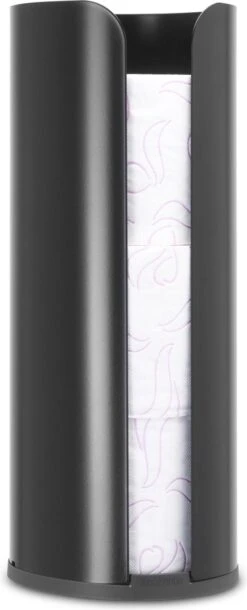 Brabantia ReNew Reserverolhouder - Matt Black 11 Brabantia ReNew Reserverolhouder - Matt Black -Badkamer Kast Winkel 486x1200