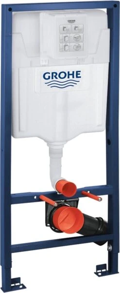 GROHE Bau Arena Complete Toiletset Rimless -Badkamer Kast Winkel 493x1200