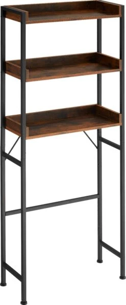 Tectake - Badkamerrek Seattle - Industrial Dark - 404435 -Badkamer Kast Winkel 496x1200 5