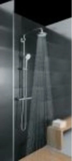 GROHE Euphoria 260 Hoofddouche - Regendouche ø 26 Cm - Eco - Met 3 Stralen - Chroom -Badkamer Kast Winkel 538x1200