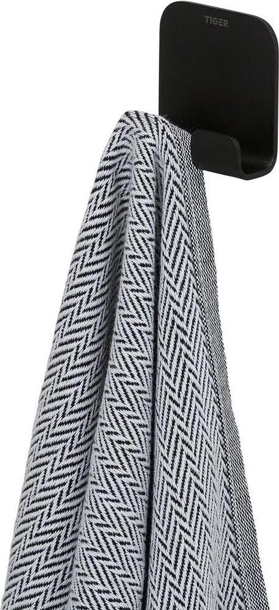 Tiger Colar - Handdoekhaak - Zwart 1 Tiger Colar - Handdoekhaak - Zwart