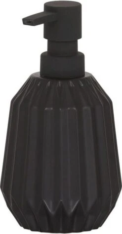 Sealskin Arte Zeepdispenser 400 Ml Vrijstaand - Zwart -Badkamer Kast Winkel 628x1200