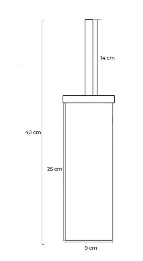 Toiletborstel Met Houder - Vrijstaand - Toiletborstelhouder - Goud - Wc Borstel Met Houder - RVS - Zonder Boren -Badkamer Kast Winkel 658x1200