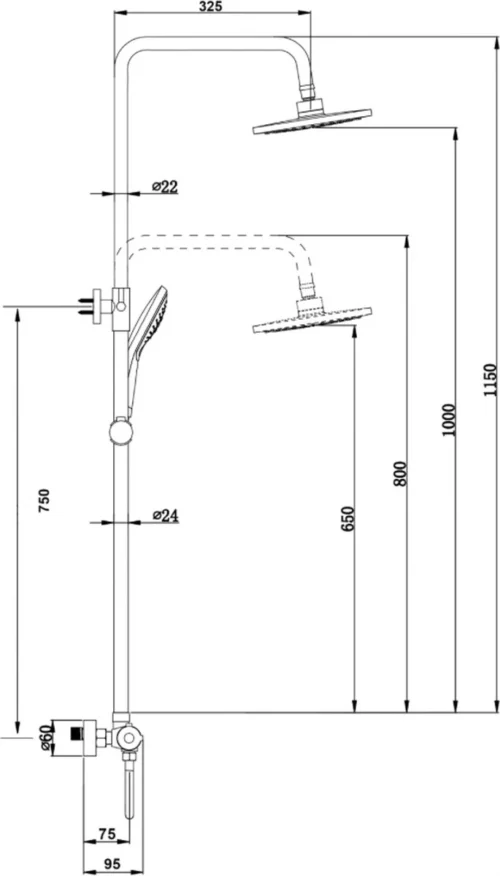 Wesseling & Bos Doucheset - Regendouche Mat Goud Geborsteld - Doucheset Met Thermostaatkraan - Atlanta 23 Wesseling & Bos Doucheset - Regendouche Mat Goud Geborsteld - Doucheset Met Thermostaatkraan - Atlanta -Badkamer Kast Winkel 685x1200 5
