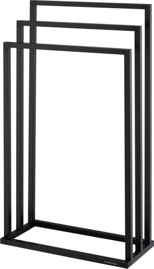 Sealskin Tube - Handdoekrek Vrijstaand - Zwart