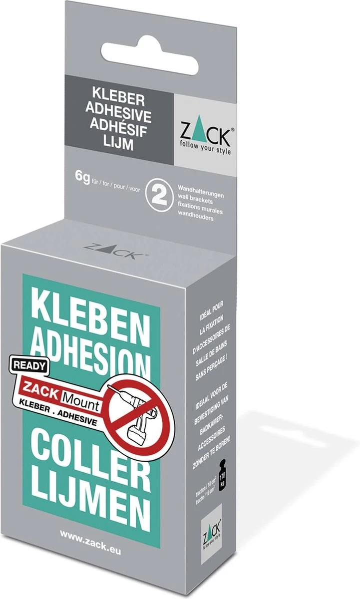ZACK Zackmount - Montagelijm 6 Gram 4 ZACK Zackmount - Montagelijm 6 Gram - Afbeelding 4