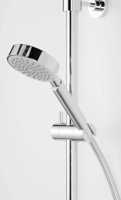 Ben Vira One Douchekop - 1 Straalsoort - 10cm - Chroom - Handdouche -Badkamer Kast Winkel 728x1200 3