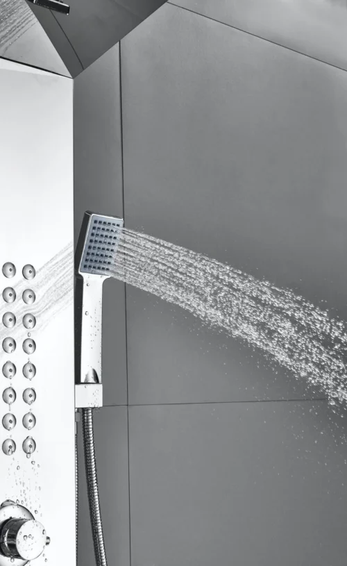 Badplaats Douchepaneel Toulon - RVS - Regendouche Met Mengkraan En Douchekop 8 Badplaats Douchepaneel Toulon - RVS - Regendouche Met Mengkraan En Douchekop -Badkamer Kast Winkel 736x1200 1