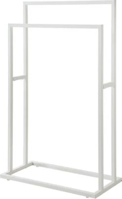 Sealskin Carré - Handdoekrek Vrijstaand - Wit -Badkamer Kast Winkel 737x1200 1