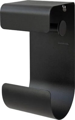 Sealskin Brix - Toiletrolhouder Dubbel - Zwart -Badkamer Kast Winkel 752x1200