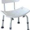 Dutchblue.com Douchestoel Met Afneembare Rugleuning In Hoogste Verstelbaar - Douchekruk