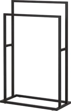 Sealskin Carré - Handdoekrek - 24 X 48 X 78,5 Cm - Vrijstaand - Zwart 8 Sealskin Carré - Handdoekrek - 24 X 48 X 78,5 Cm - Vrijstaand - Zwart -Badkamer Kast Winkel 764x1200 2