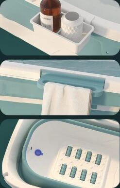 Foresta Volwassenen Zitbad XXL 150CM - Plastic Badkuip - Lime -Badkamer Kast Winkel 766x1200 2