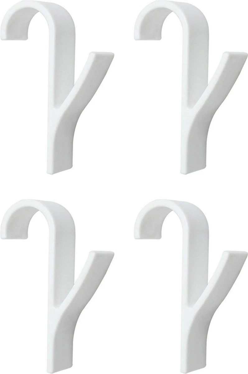 4x Handdoek Haak - Kleding Haak Voor Radiator - Radiatorhaakje - Handdoek Houder Hangend Aan Verwarming - Badkamer Haken Hangend - Ophanghaakjes - Wit 3 4x Handdoek Haak - Kleding Haak Voor Radiator - Radiatorhaakje - Handdoek Houder Hangend Aan Verwarming - Badkamer Haken Hangend - Ophanghaakjes - Wit - Afbeelding 3