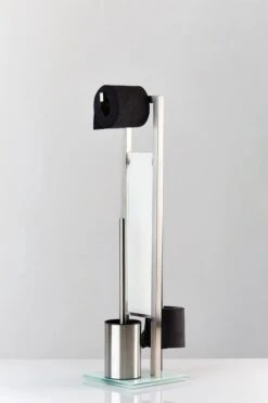 WENKO Toiletbutler Rivalta RVS Mat - Toiletborstel Met Houder, Toiletrolhouder En Reserverolhouder 26 WENKO Toiletbutler Rivalta RVS Mat - Toiletborstel Met Houder, Toiletrolhouder En Reserverolhouder -Badkamer Kast Winkel 799x1200 15