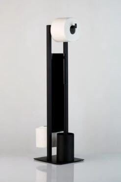 WENKO Toiletbutler Rivalta Zwart - Toiletborstel Met Houder, Toiletrolhouder En Reserverolhouder 26 WENKO Toiletbutler Rivalta Zwart - Toiletborstel Met Houder, Toiletrolhouder En Reserverolhouder -Badkamer Kast Winkel 799x1200 19