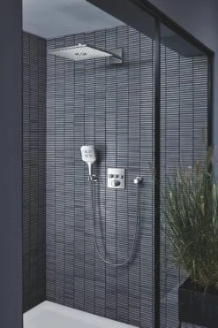 GROHE Rainshower Smartactive Cube 130 Douchekop - Ø 13cm - EcoJoy® - 3 Straalsoorten - 26582000 -Badkamer Kast Winkel 799x1200 34