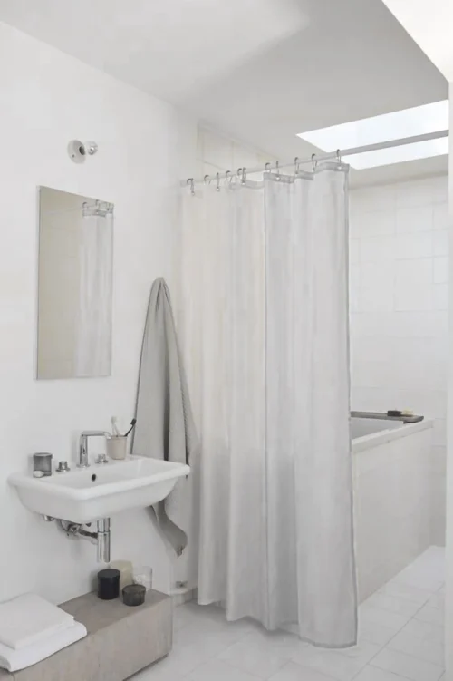 3BMT Douchegordijn Met Ringen - Transparant - 180 X 200 Cm 10 3BMT Douchegordijn Met Ringen - Transparant - 180 X 200 Cm -Badkamer Kast Winkel 799x1200 35