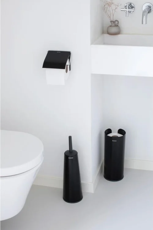 Brabantia ReNew Toiletaccessoires - 3-delig - Matt Black -Badkamer Kast Winkel 800x1200 1