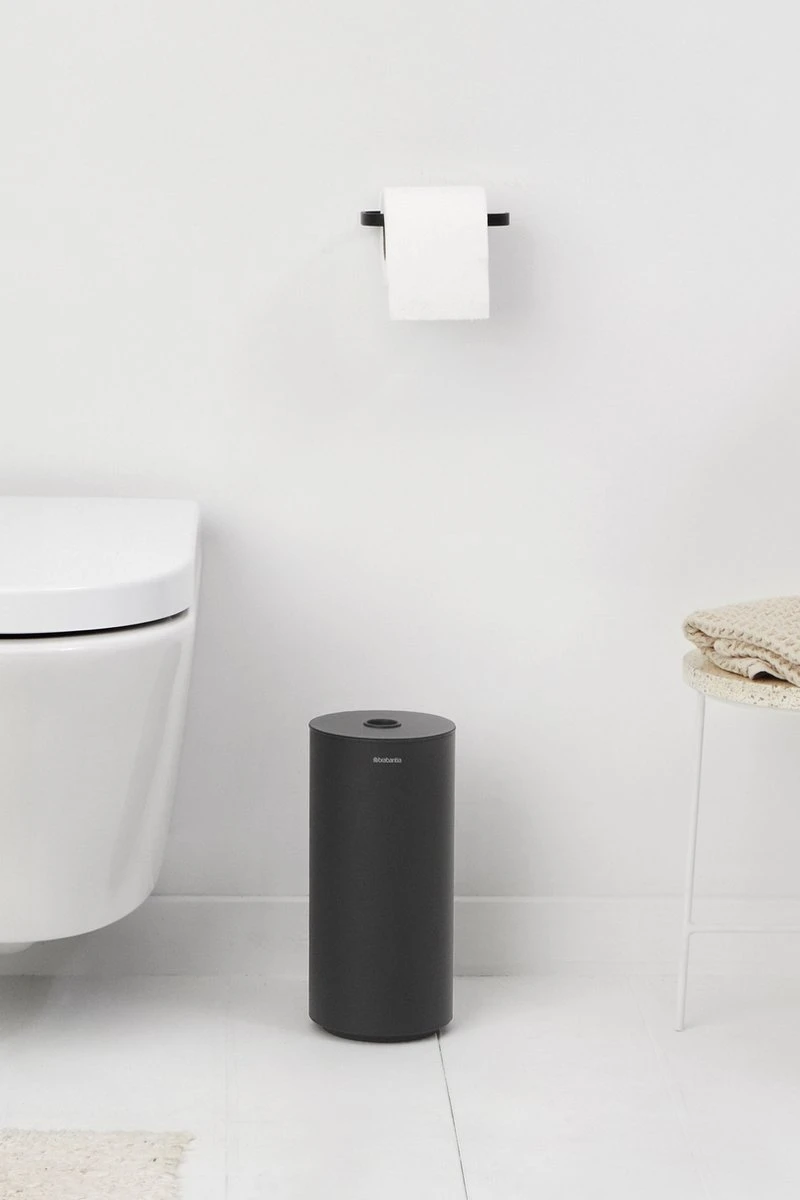 Brabantia MindSet Reserverolhouder - Mineral Infinite Grey 6 Brabantia MindSet Reserverolhouder - Mineral Infinite Grey - Afbeelding 6