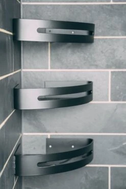 Sens Design Doucherekjes Set Van 3 - Doucherek Zonder Boren - Zwart 20 Sens Design Doucherekjes Set Van 3 - Doucherek Zonder Boren - Zwart -Badkamer Kast Winkel 800x1200 44