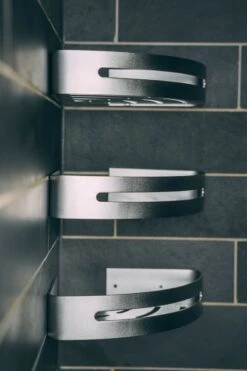 Sens Design Doucherekjes Set Van 3 - Doucherek Zonder Boren - Zilver -Badkamer Kast Winkel 800x1200 48