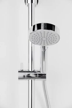 Ben Vira One Douchekop - 1 Straalsoort - 10cm - Chroom - Handdouche -Badkamer Kast Winkel 800x1200 64