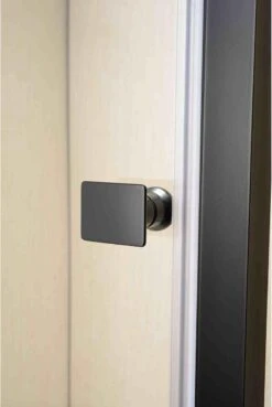 Vips Douchecabine 90 X 90 Met Zwart Aluminium Profiel - CE Gekeurd Veiligheidsglas Met NANO Coating - Vierkant -Badkamer Kast Winkel 804x1200 3