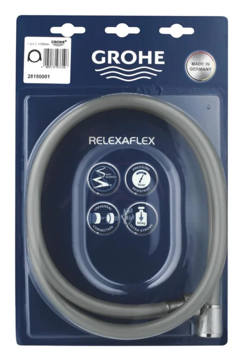 GROHE Relexaflex Doucheslang - 125 Cm - Chroom 8 GROHE Relexaflex Doucheslang - 125 Cm - Chroom -Badkamer Kast Winkel 807x1200 2